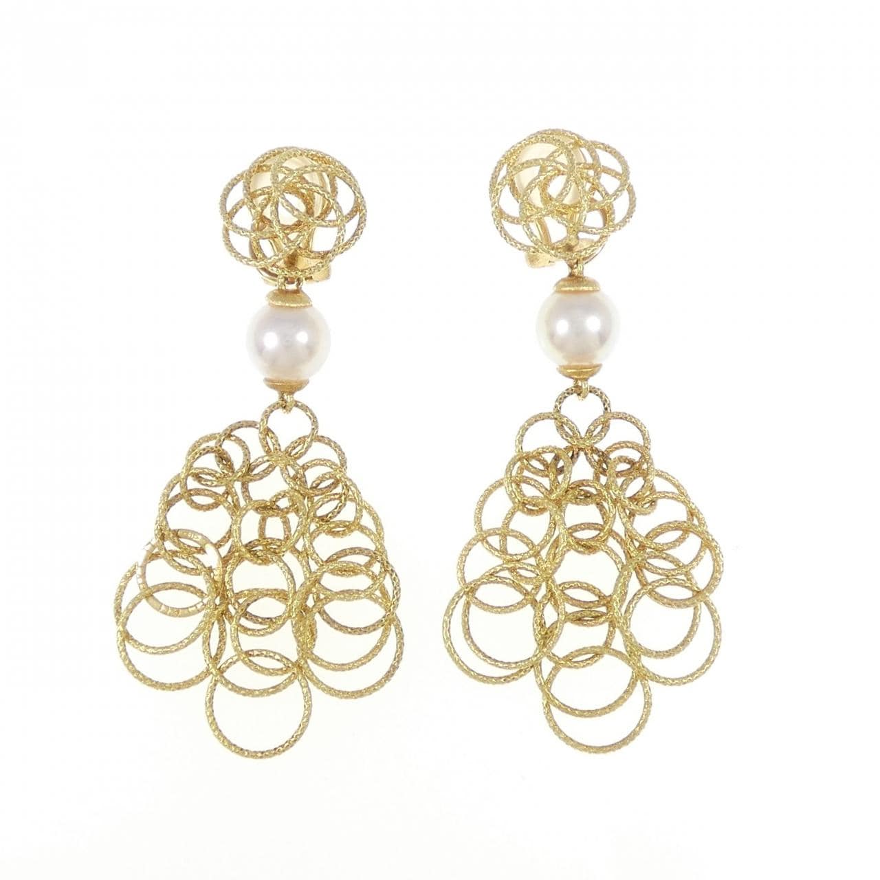 BUCCELLATI Akoya Pearl Earrings 8.3mm