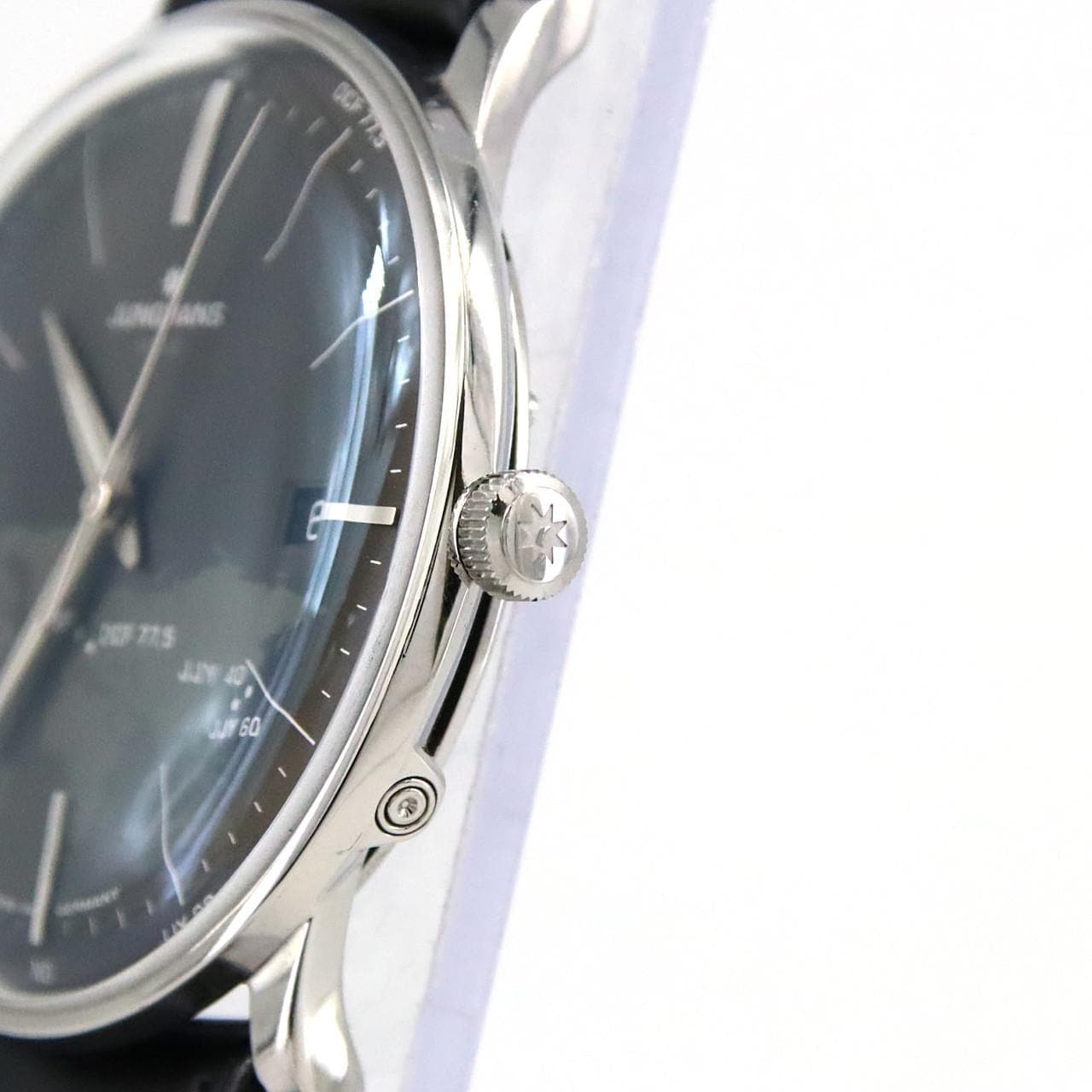 【ノーメンテナンス還元価格】ユンハンス マイスターメガ 電波時計 058 4803 44 SS クォーツ