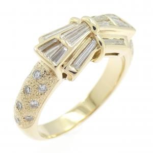 K18YG ダイヤモンド リング 0.472CT