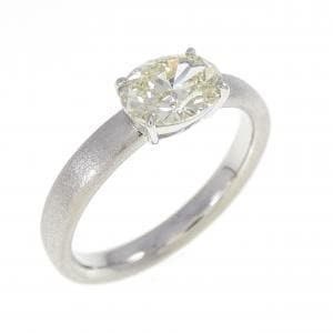 PT900 ダイヤモンド リング 1.013CT LY VS2 オーバルカット