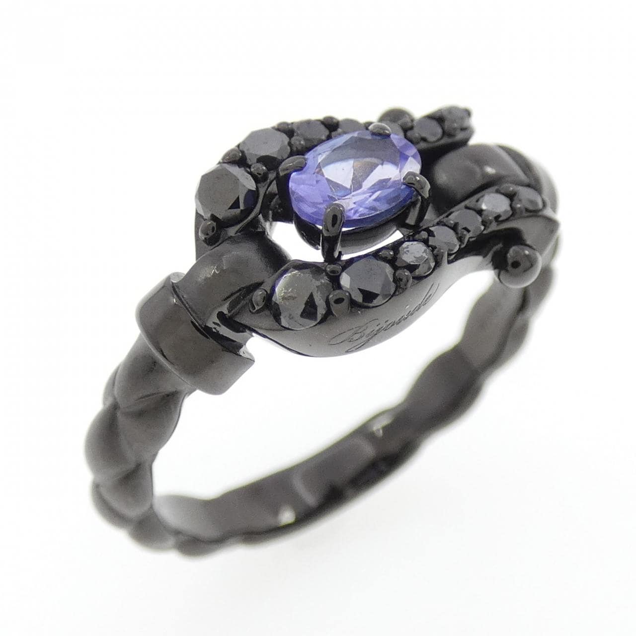 K10BG タンザナイト リング 0.218CT