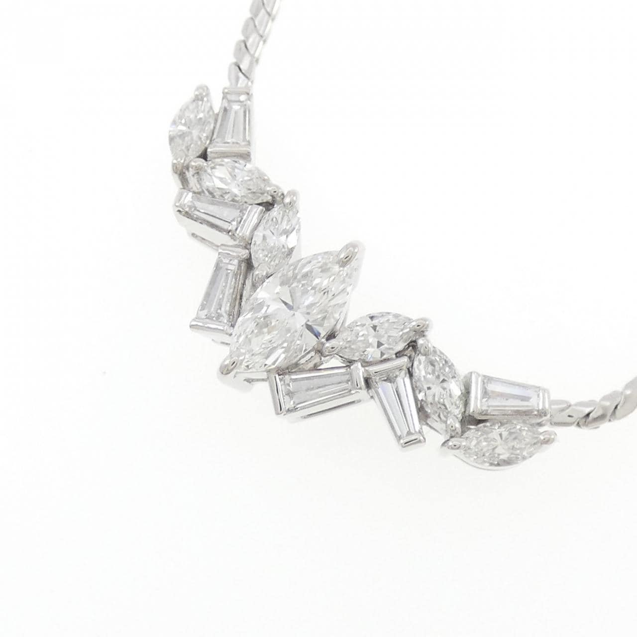 ミキモト ダイヤモンド ネックレス 0.54CT