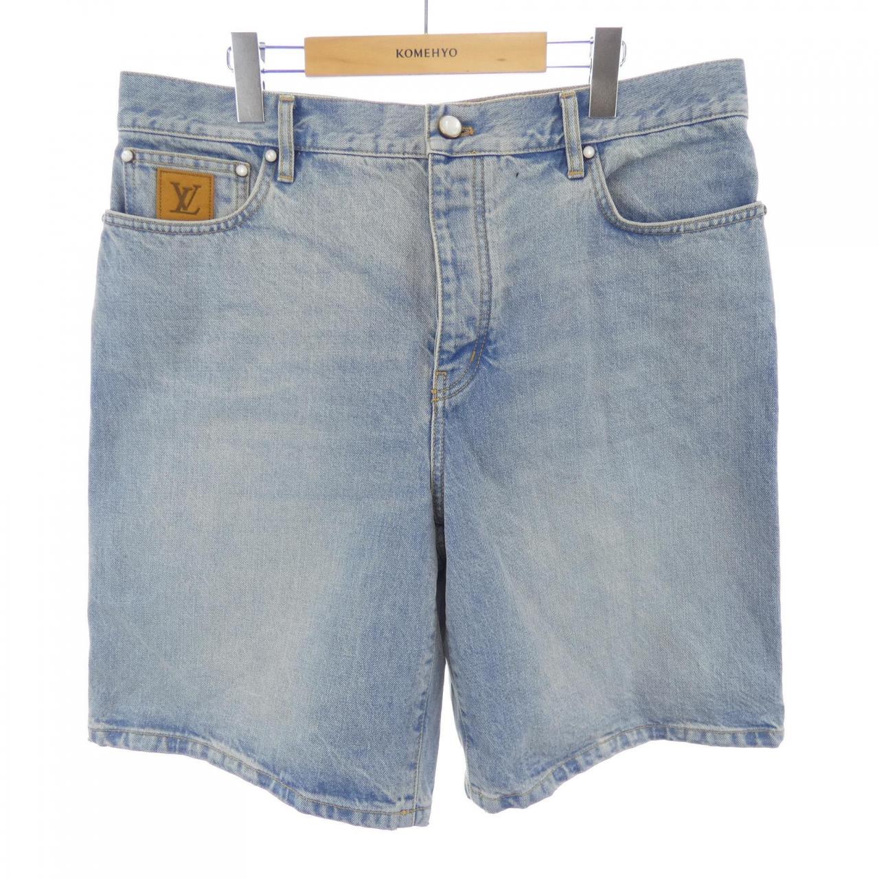 LOUIS VUITTON Vuitton LV Denim Shorts HTD52WPCP