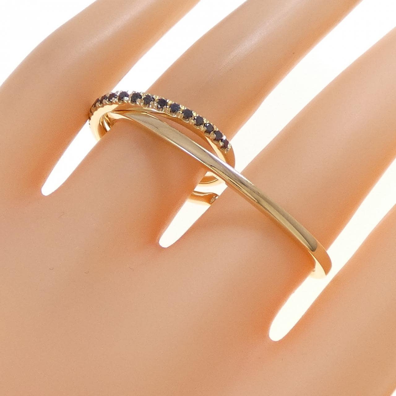 750YG ダイヤモンド リング