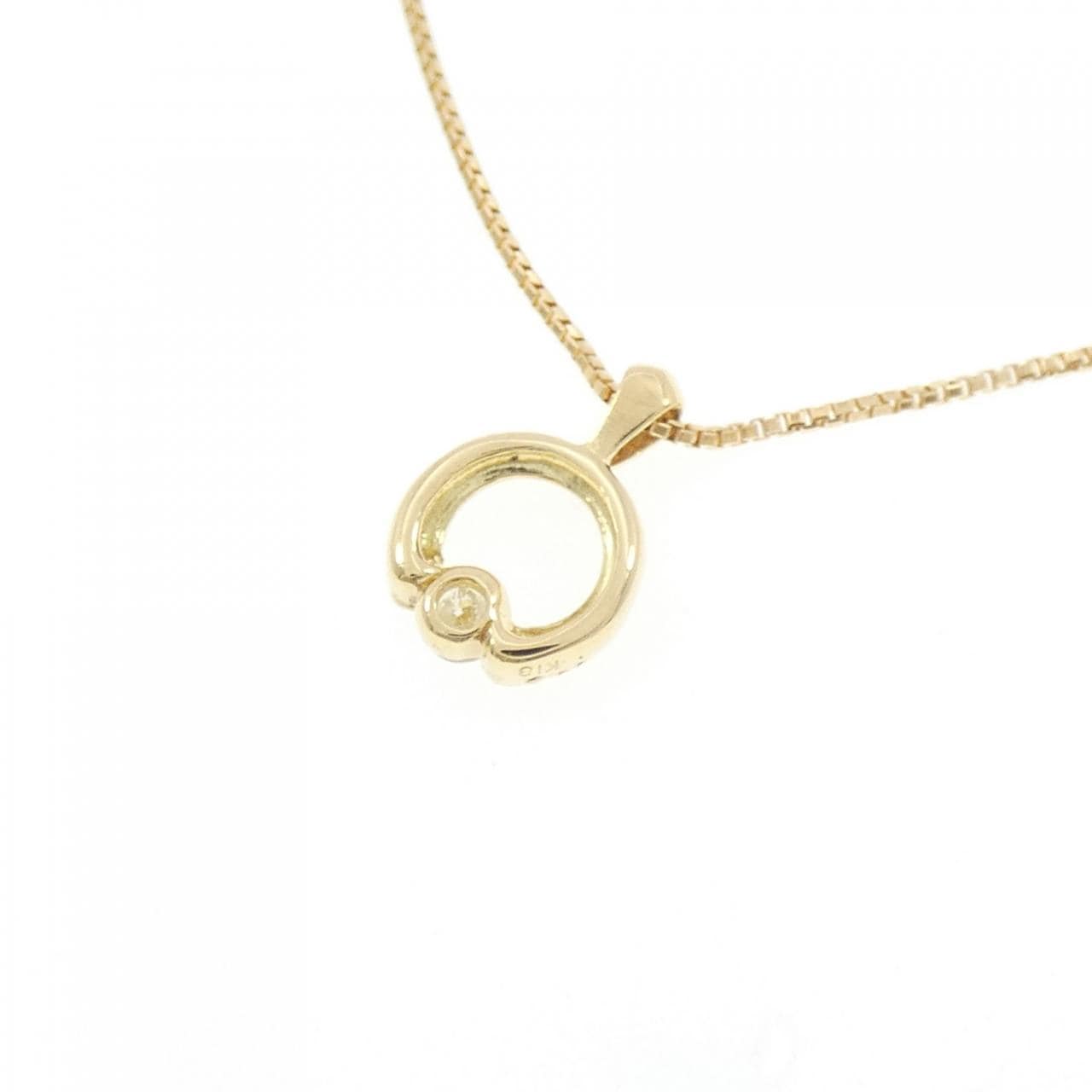K18YG ダイヤモンド ネックレス 0.05CT