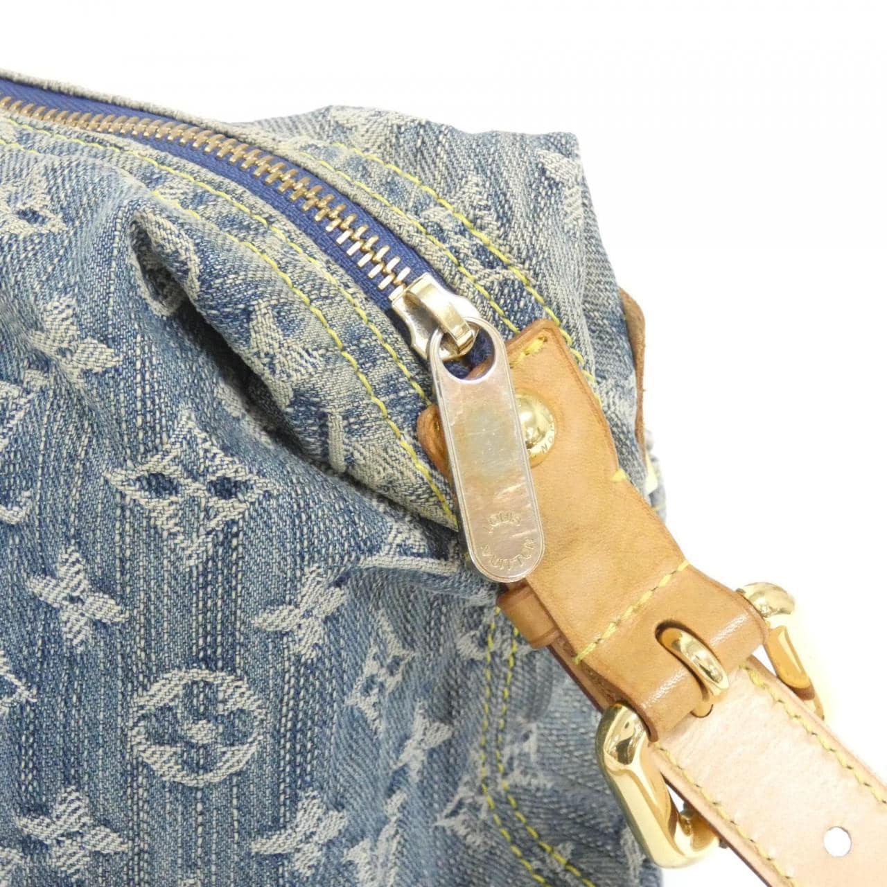 ルイヴィトン モノグラム デニム バギー PM M95049+J54316 ショルダーバッグ