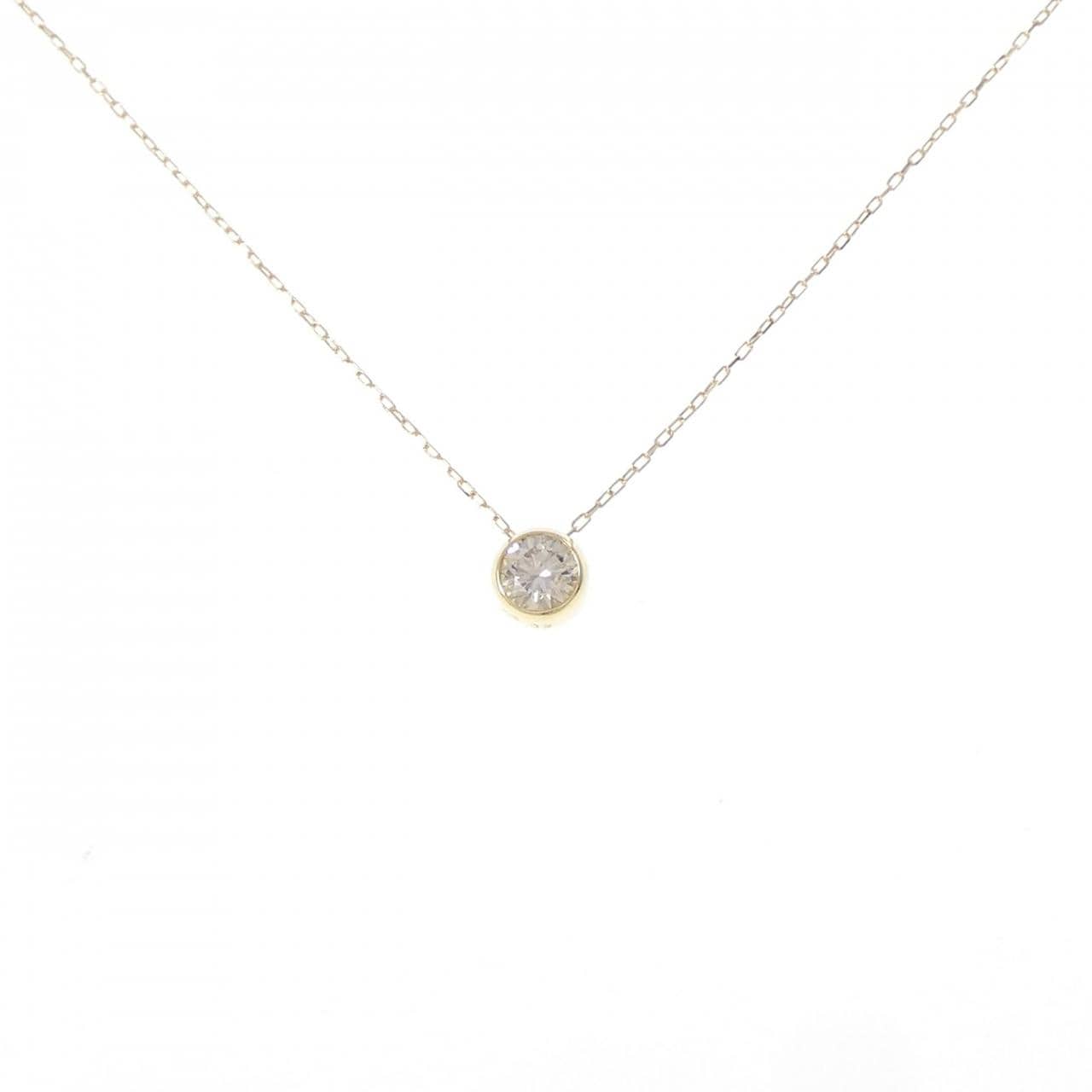 K18YG ダイヤモンド ネックレス 0.2CT