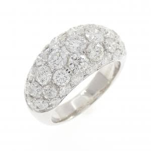 750WG ダイヤモンド リング 2.99CT