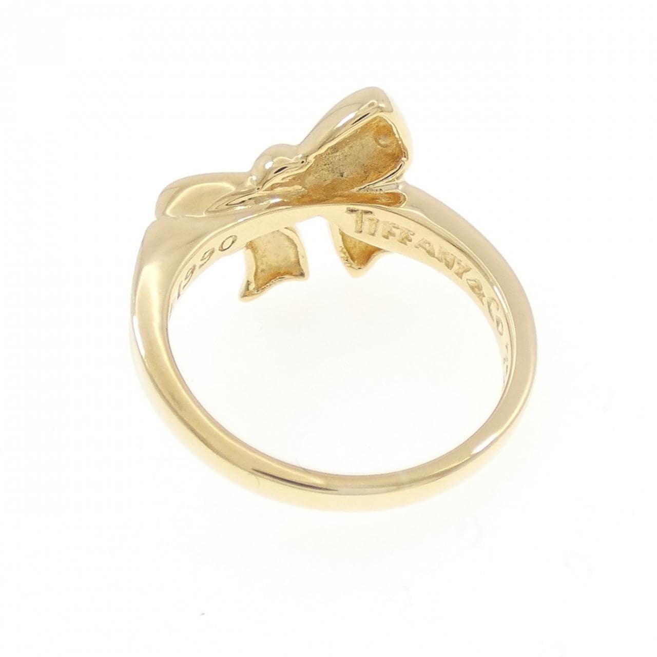 【ヴィンテージ】ティファニー ブルーボックスボウ リング