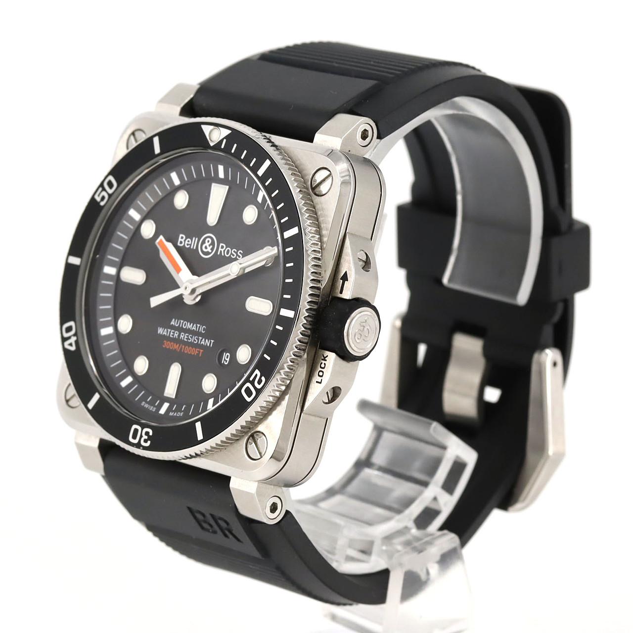 【ノーメンテナンス還元価格】ベル&ロス BR03-92ダイバー BR0392-D-BL-ST/SRB SS 自動巻