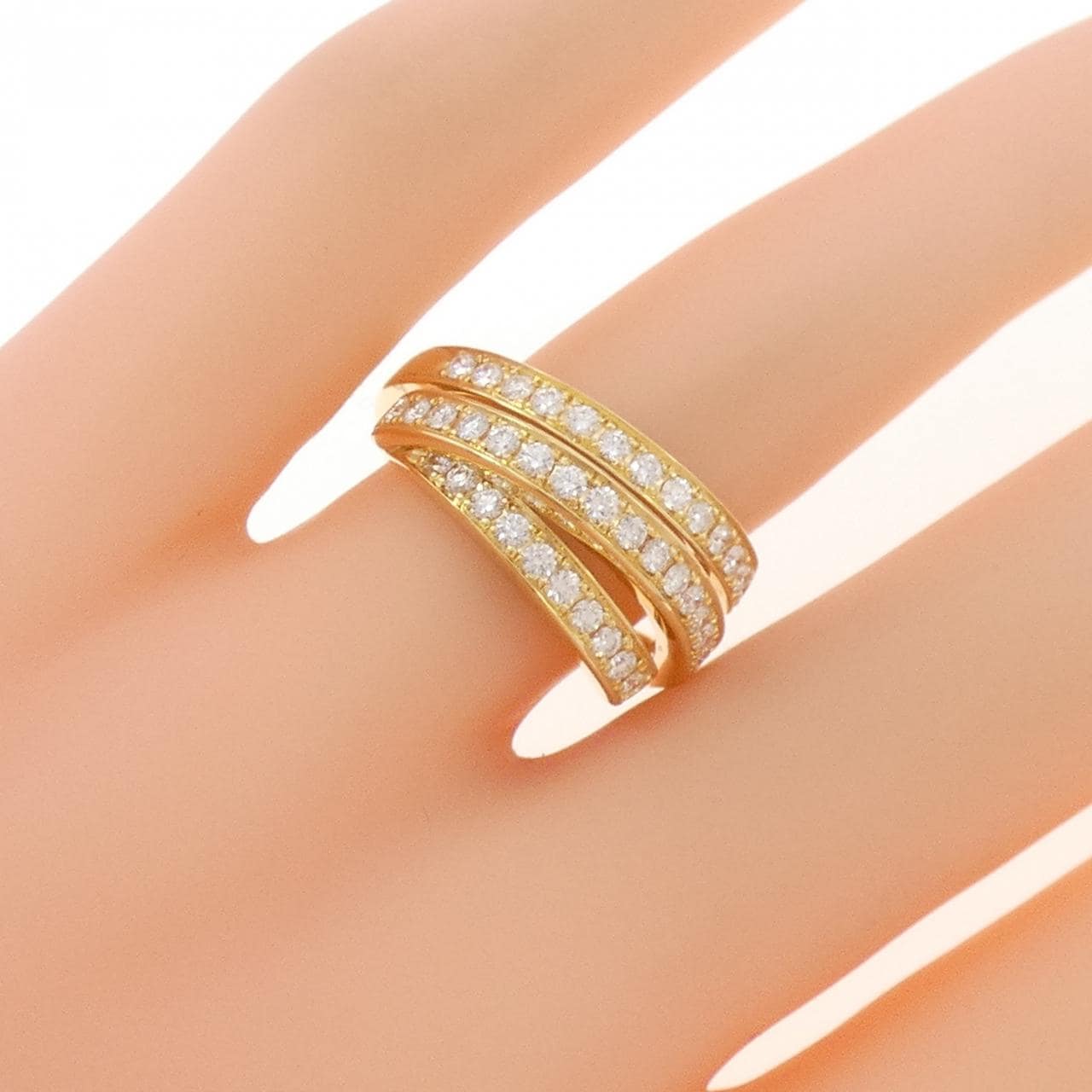 クイーン ダイヤモンド リング 0.60CT