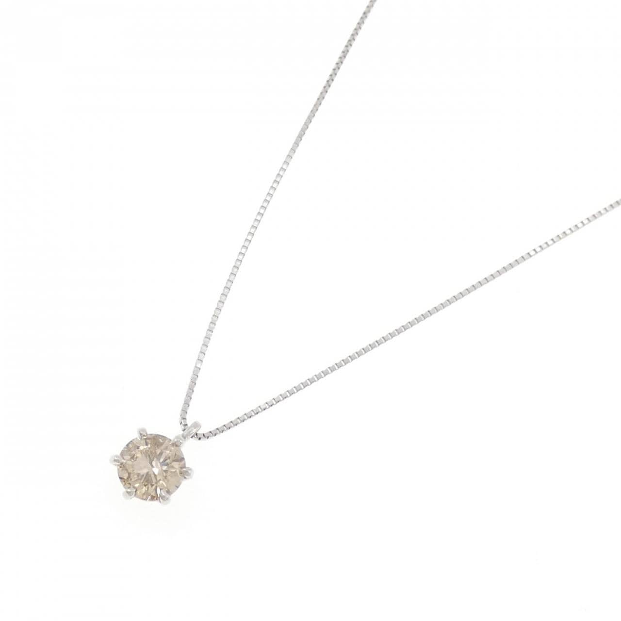 PT900/PT850 ダイヤモンド ネックレス 1.08CT