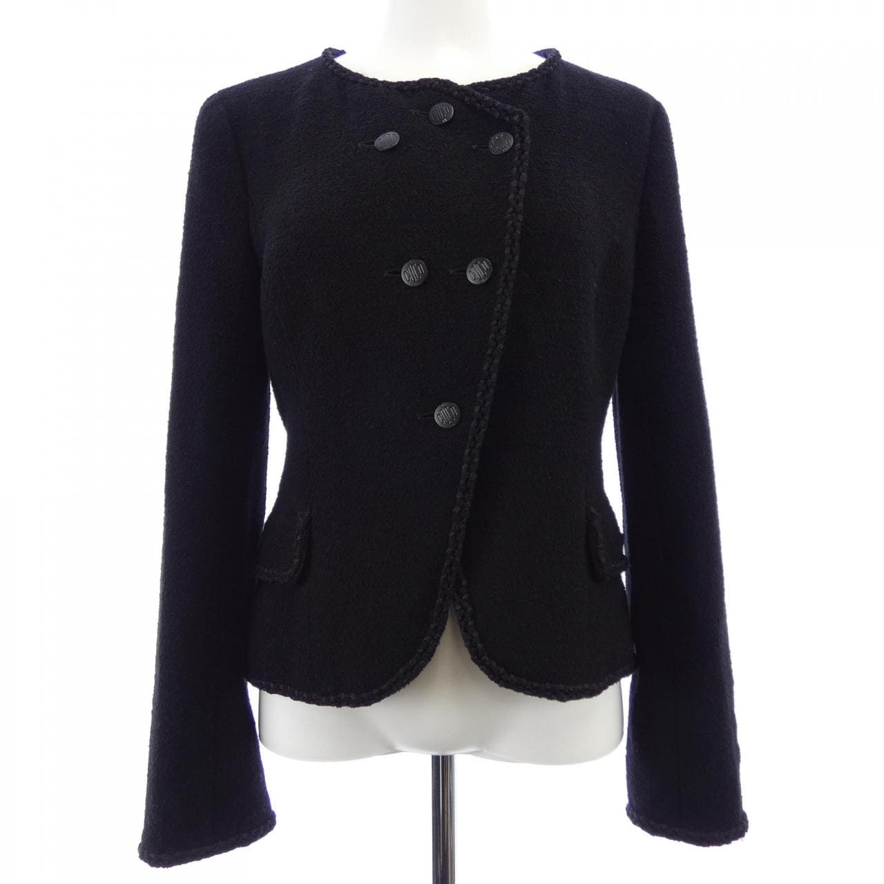 シャネル CHANEL P32245V18196 08C ノーカラージャケット
