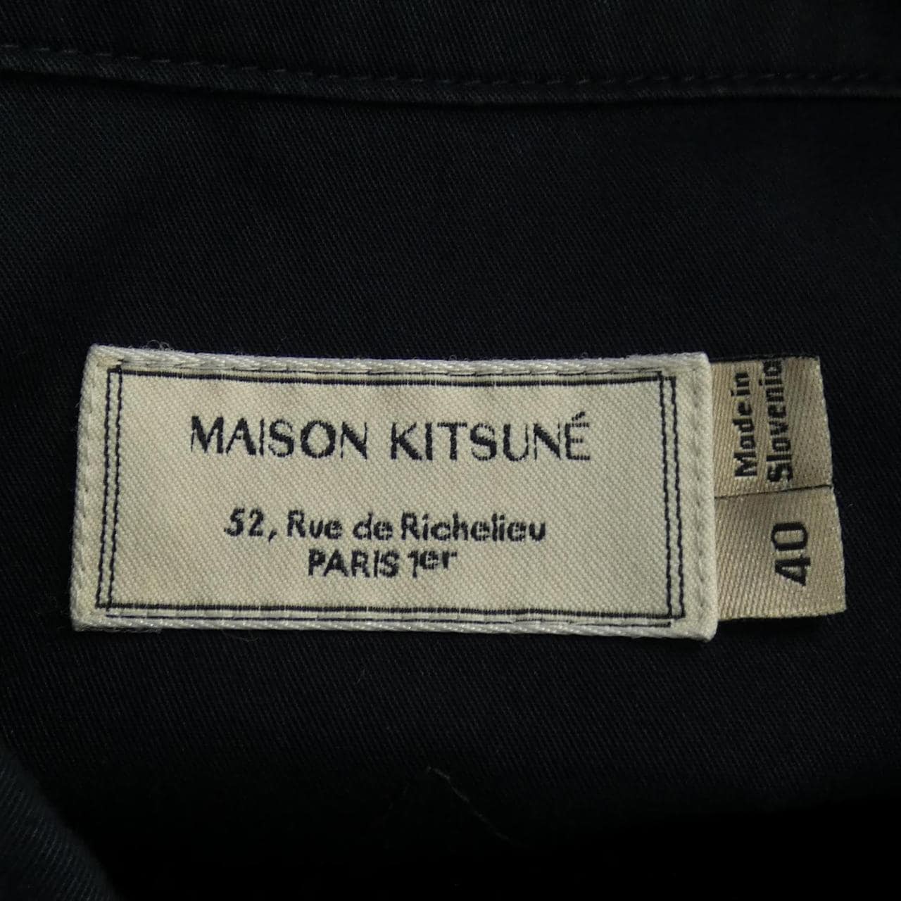 メゾンキツネ MAISON KITSUNE S／Sシャツ