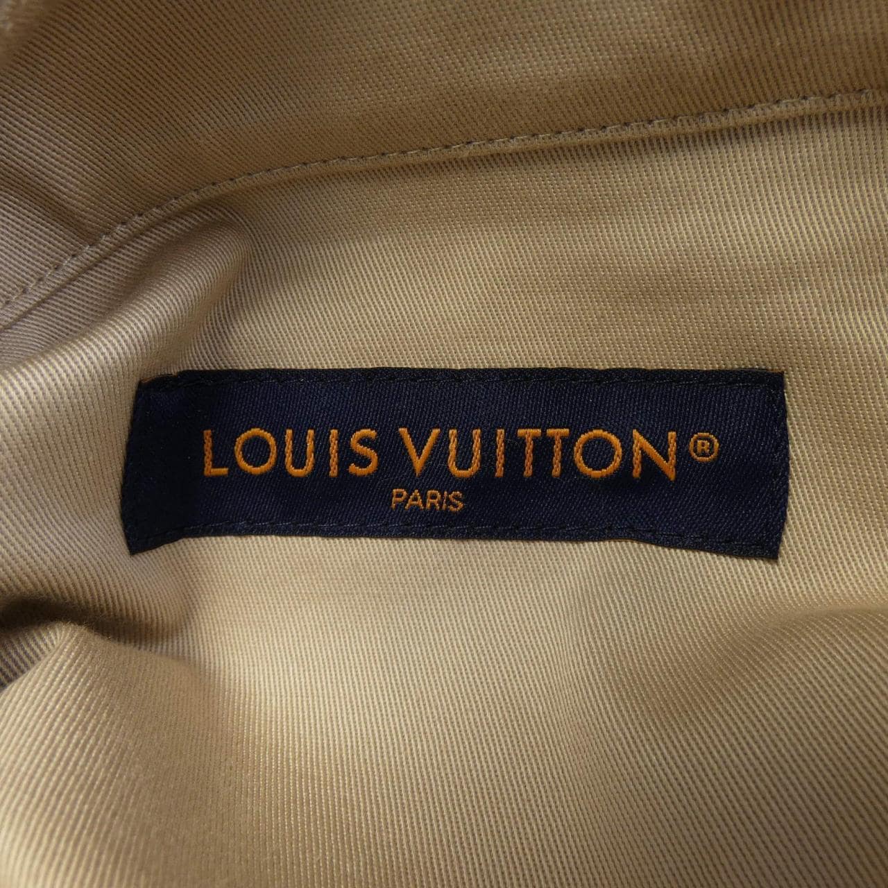 ルイヴィトン LOUIS VUITTON フロックカジュアルコットンオーバーシャツ HQB45WFUG ジャケット
