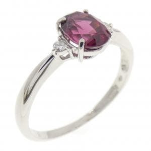 PT850 ガーネット リング 1.09CT
