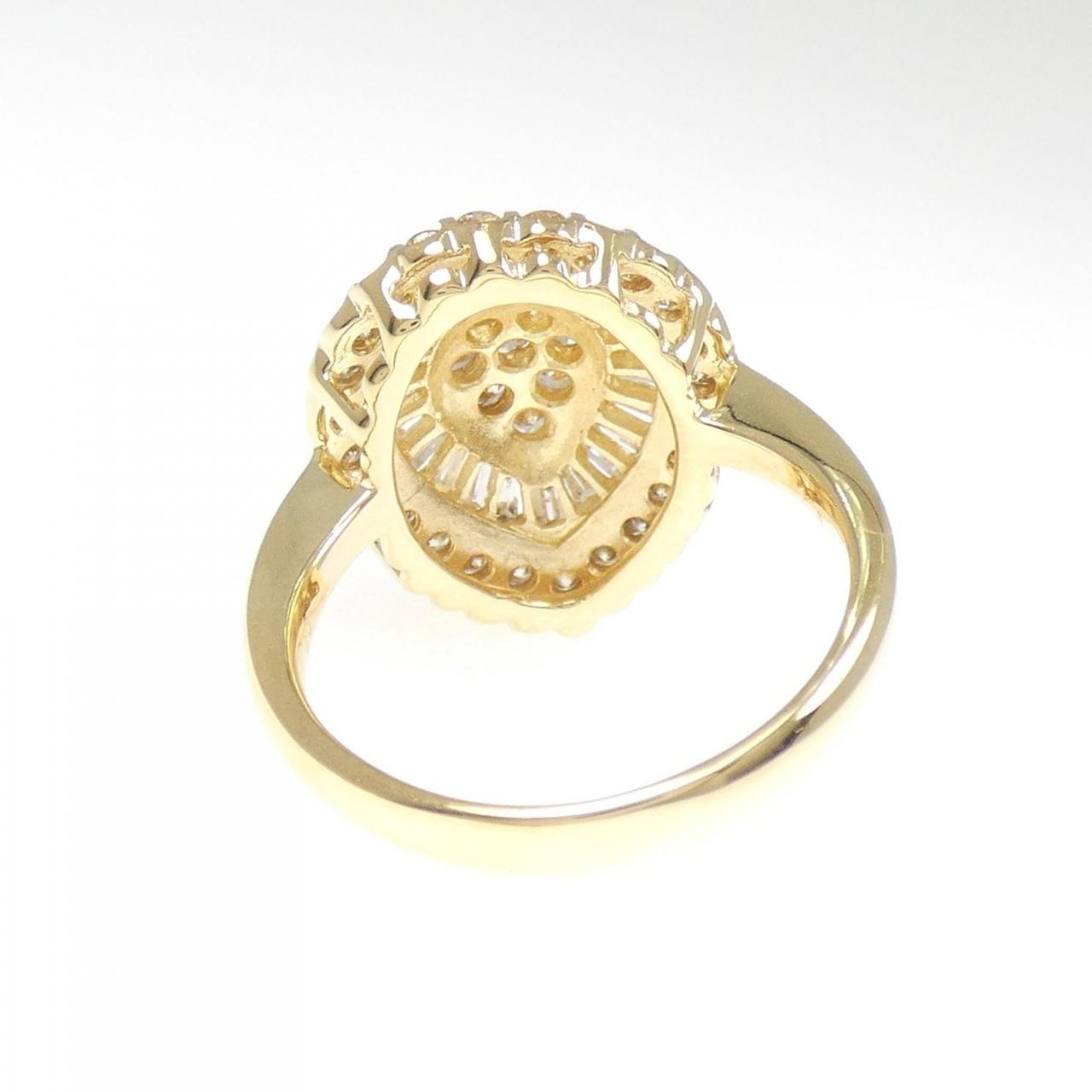 K18YG ダイヤモンド リング 1.30CT