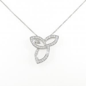ハリーウィンストン リリークラスター ネックレス 0.13CT