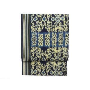 【新品】名古屋帯　貴久樹　イカット