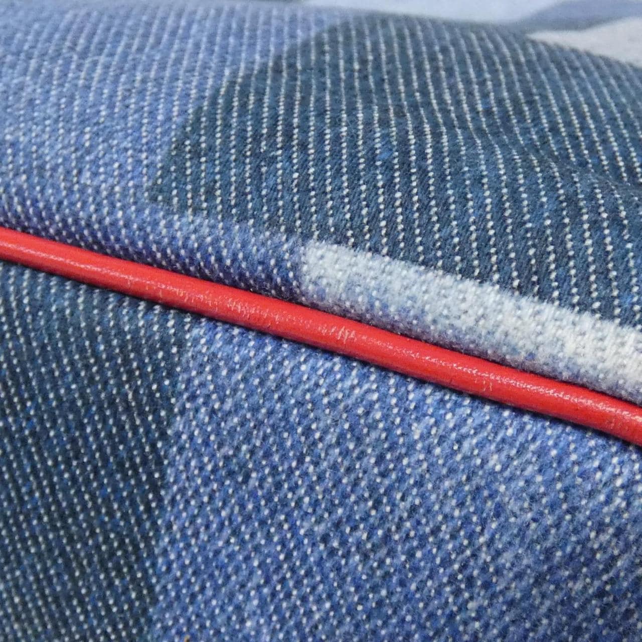 ルイヴィトン デニム モノグラム ネヴァーフル MM M44981 バッグ