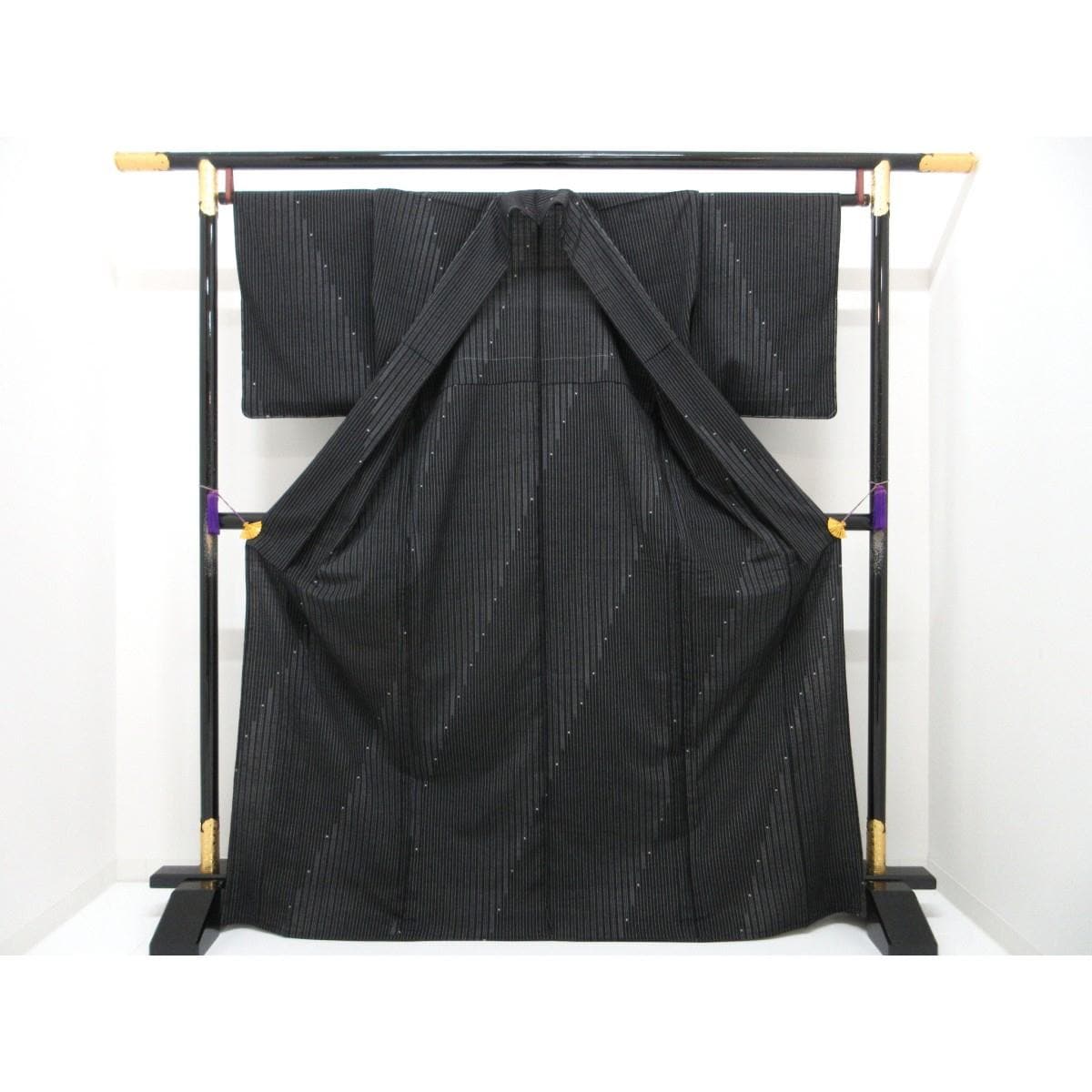 【未使用品】単衣　樋口隆司【小千谷】