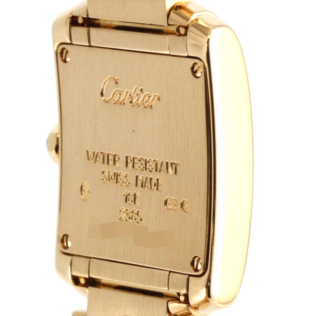 カルティエ タンクフランセーズSM YG W50002N2 YG クォーツ