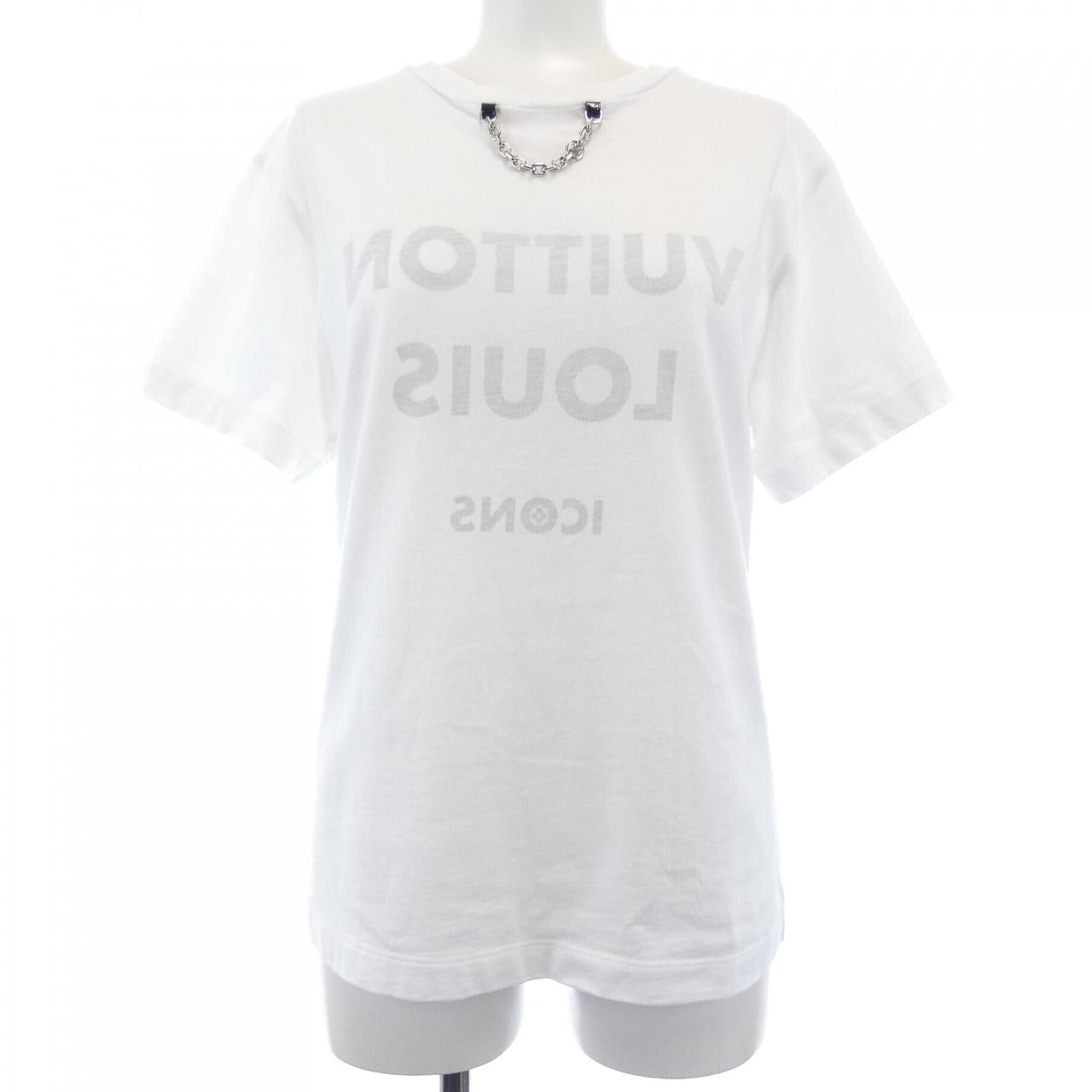 ルイヴィトン LOUIS VUITTON LOUIS VUITTONプリントTシャツ FITS02LCT Tシャツ