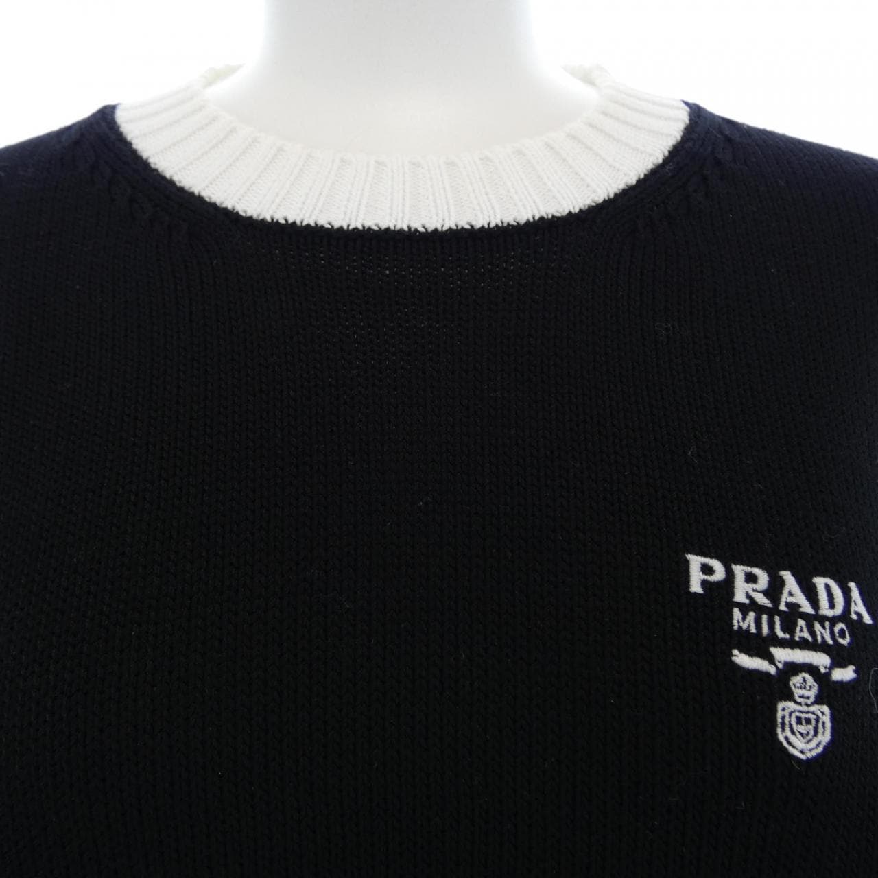 プラダ PRADA コットン クルーネック セーター P24I1R S212 1Z05 ニット