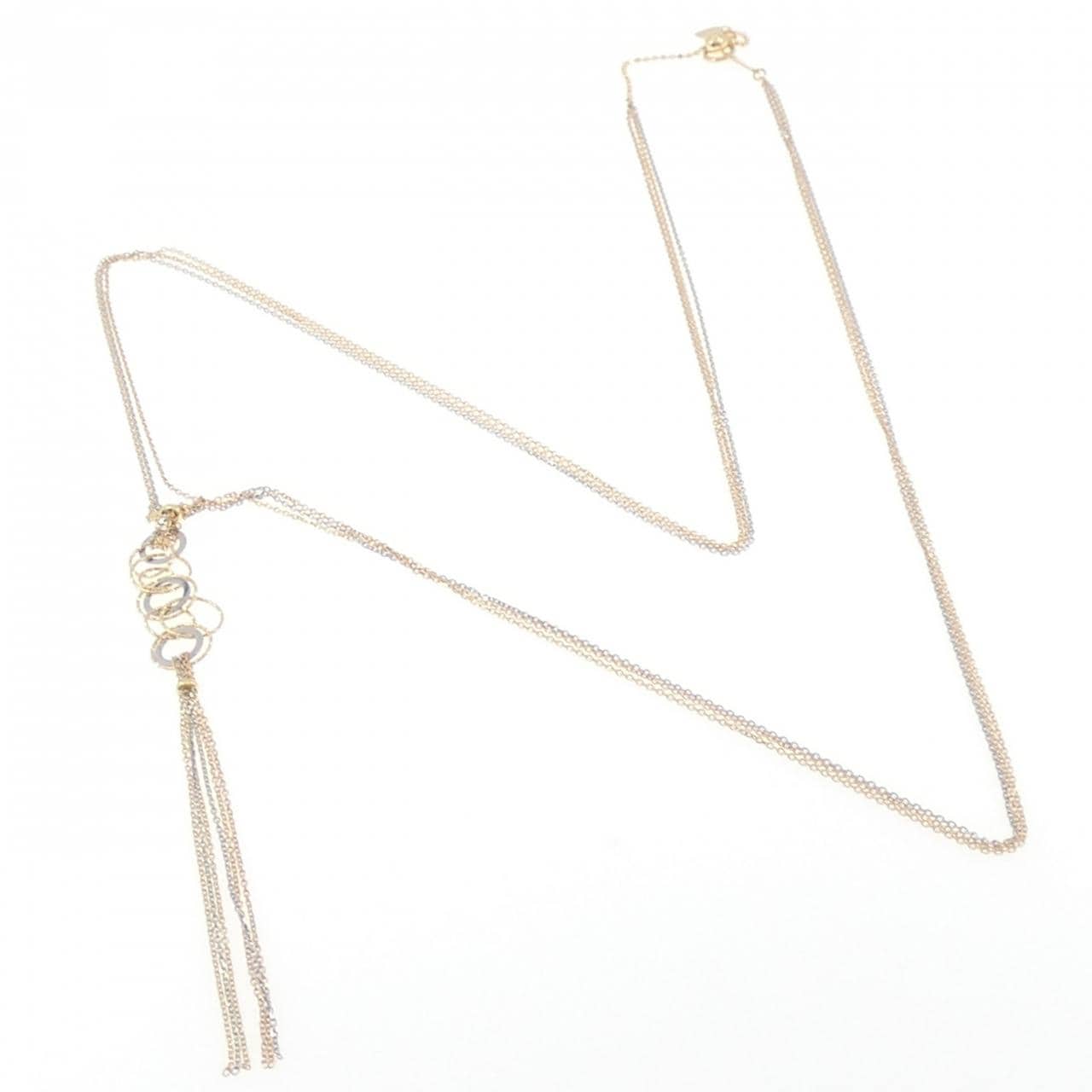 K18YG/K18PG/PT850 ネックレス