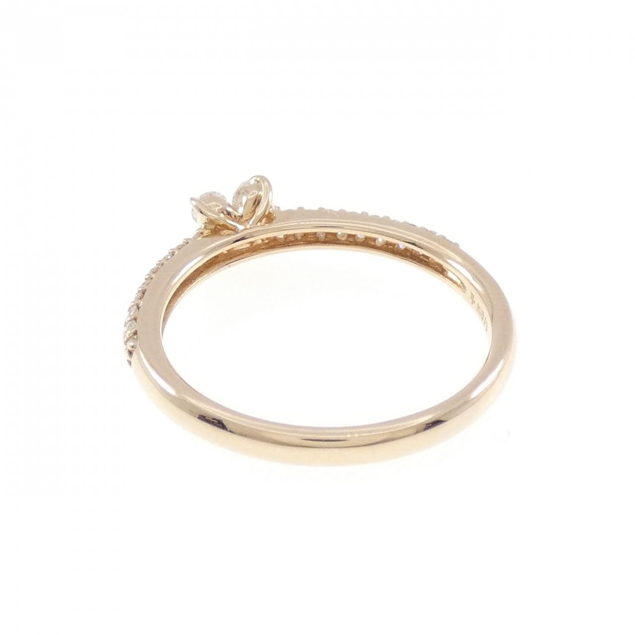 ポンテヴェキオ フラワー リング 0.32CT