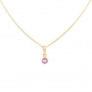 4゜C ガーネット ネックレス