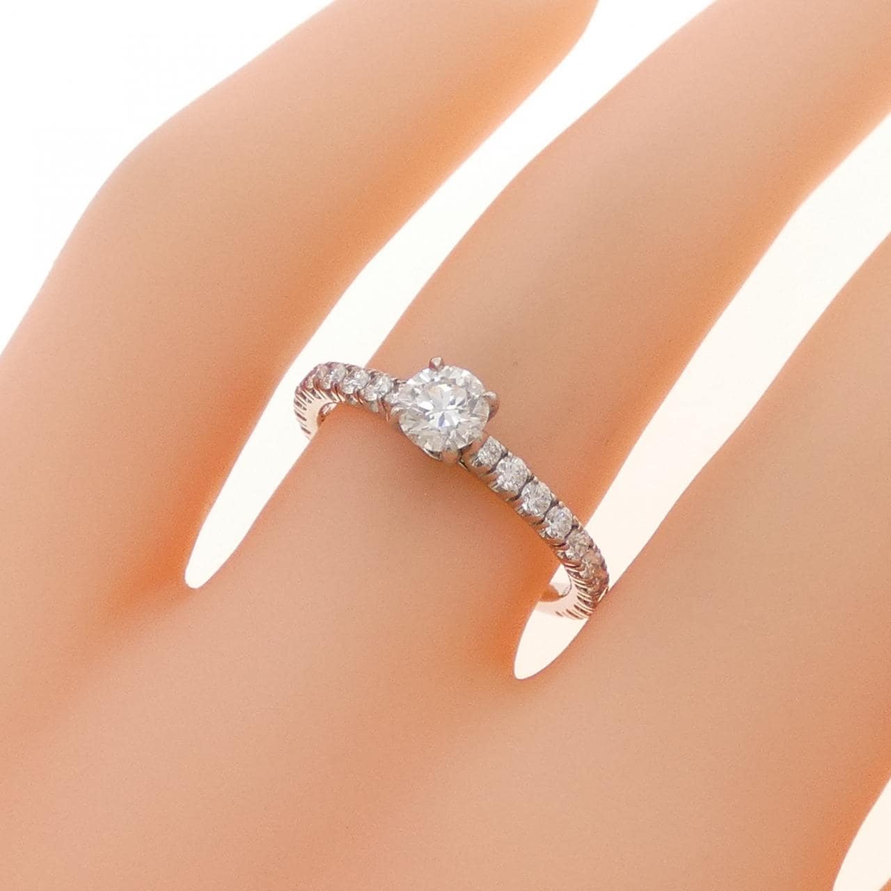 カルティエ 1895 ソリテール リング 0.31CT