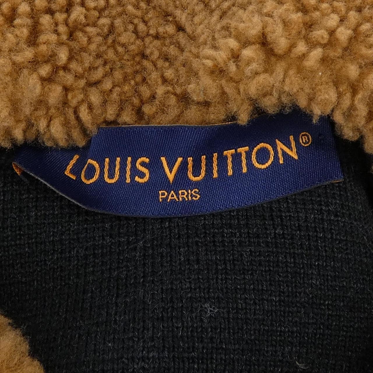 ルイヴィトン LOUIS VUITTON ニットブルゾンウィズシアリングカラー HON33WZLL ブルゾン