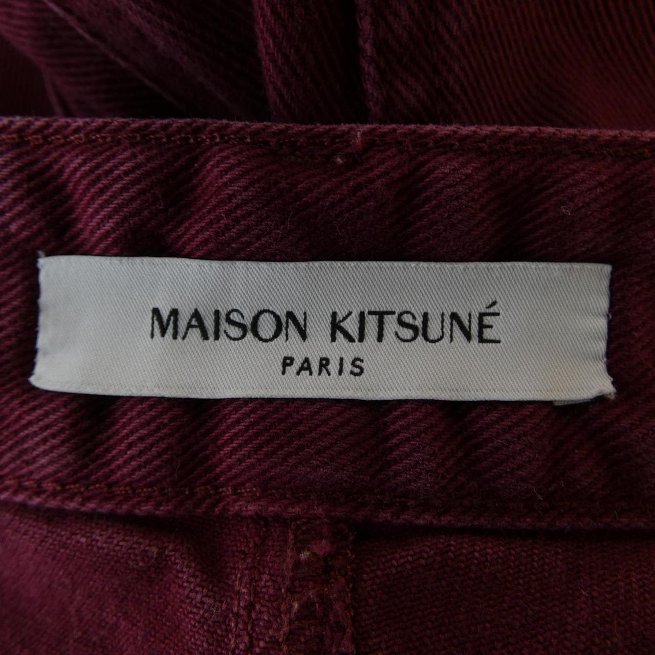 メゾンキツネ MAISON KITSUNE NM01107WW5007 パンツ