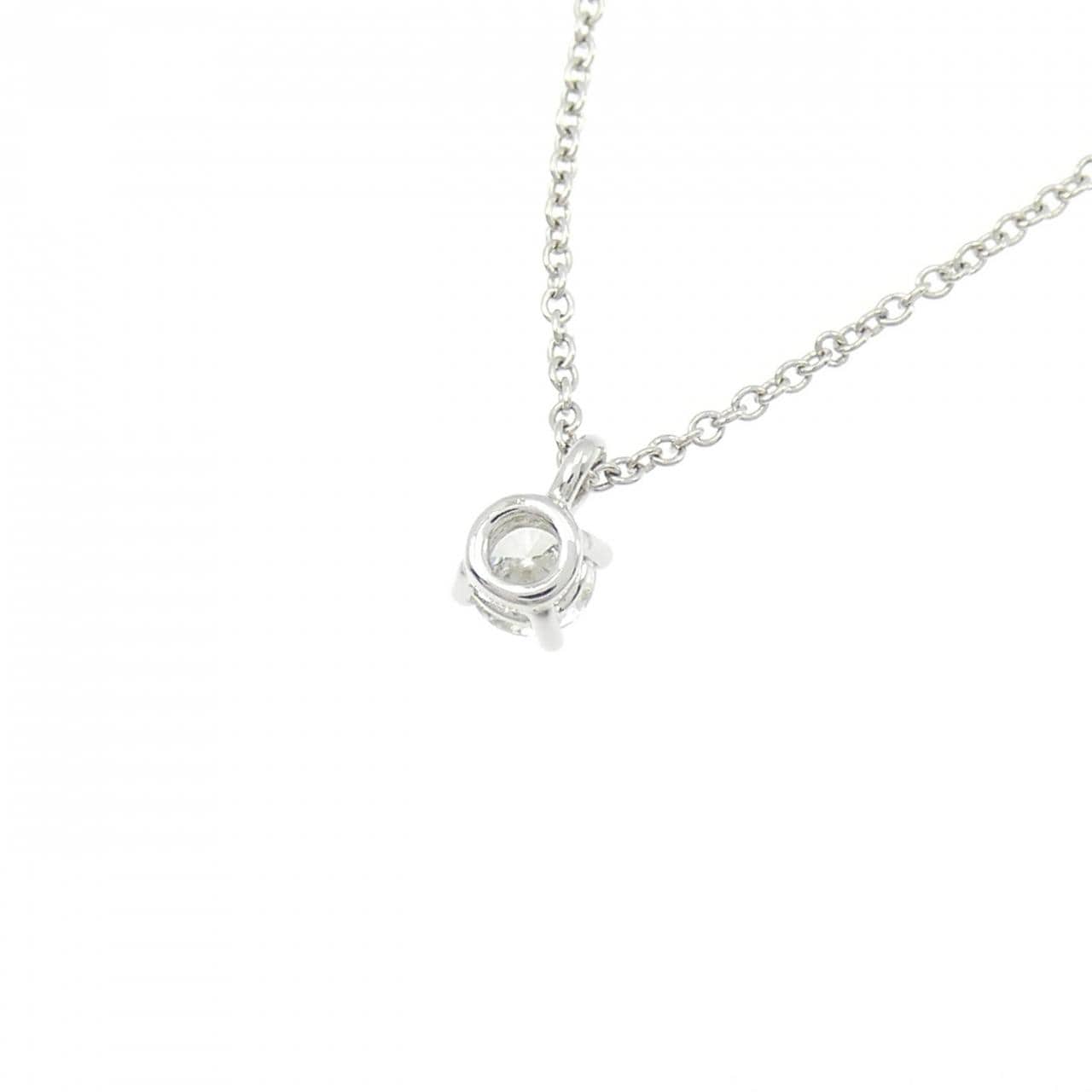 TIFFANY Solitaire Necklace 0.20CT I VS1 3EXT