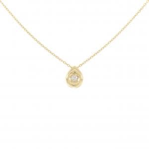 K18YG ダイヤモンド ネックレス 0.10CT