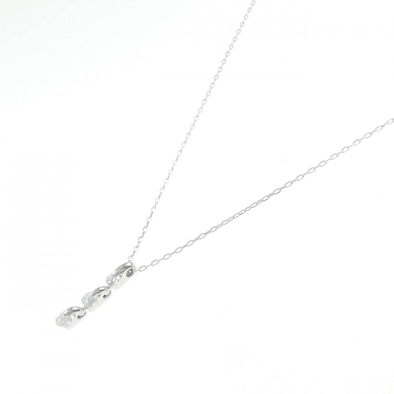 PT900/PT850 ダイヤモンド ネックレス 0.50CT