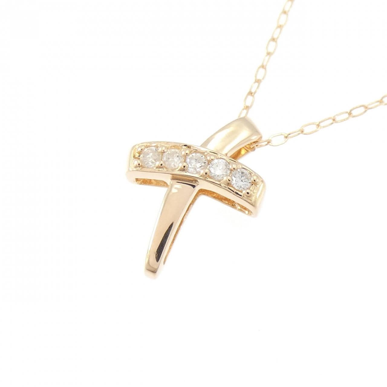 K18PG ダイヤモンド ネックレス