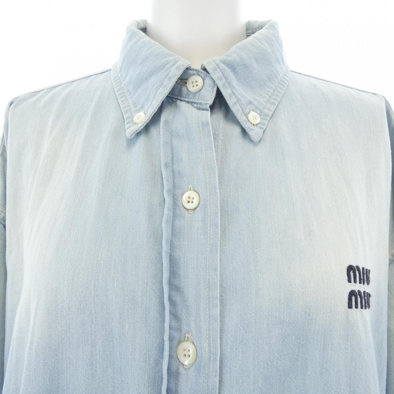 ミュウミュウ MIU MIU GWC097 10BM シャツ