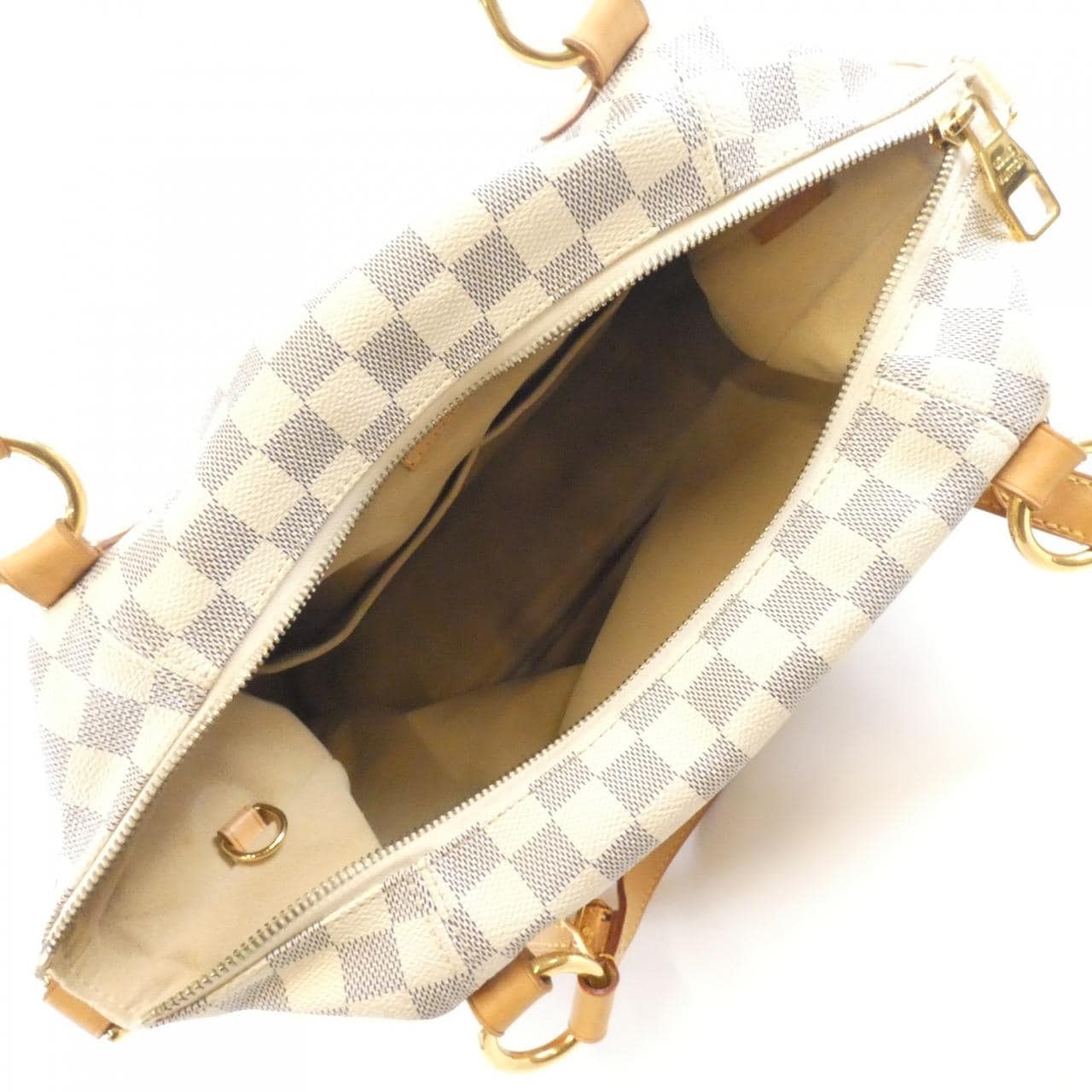 ルイヴィトン ダミエ アズール イーヴォラ MM N41133 ショルダーバッグ