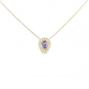 K18YG 2WAY タンザナイト ネックレス