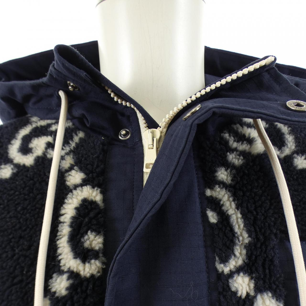 グッチ GUCCI GGジャガードボアジャケット　GGパターン 771121 XJF4D ブルゾン