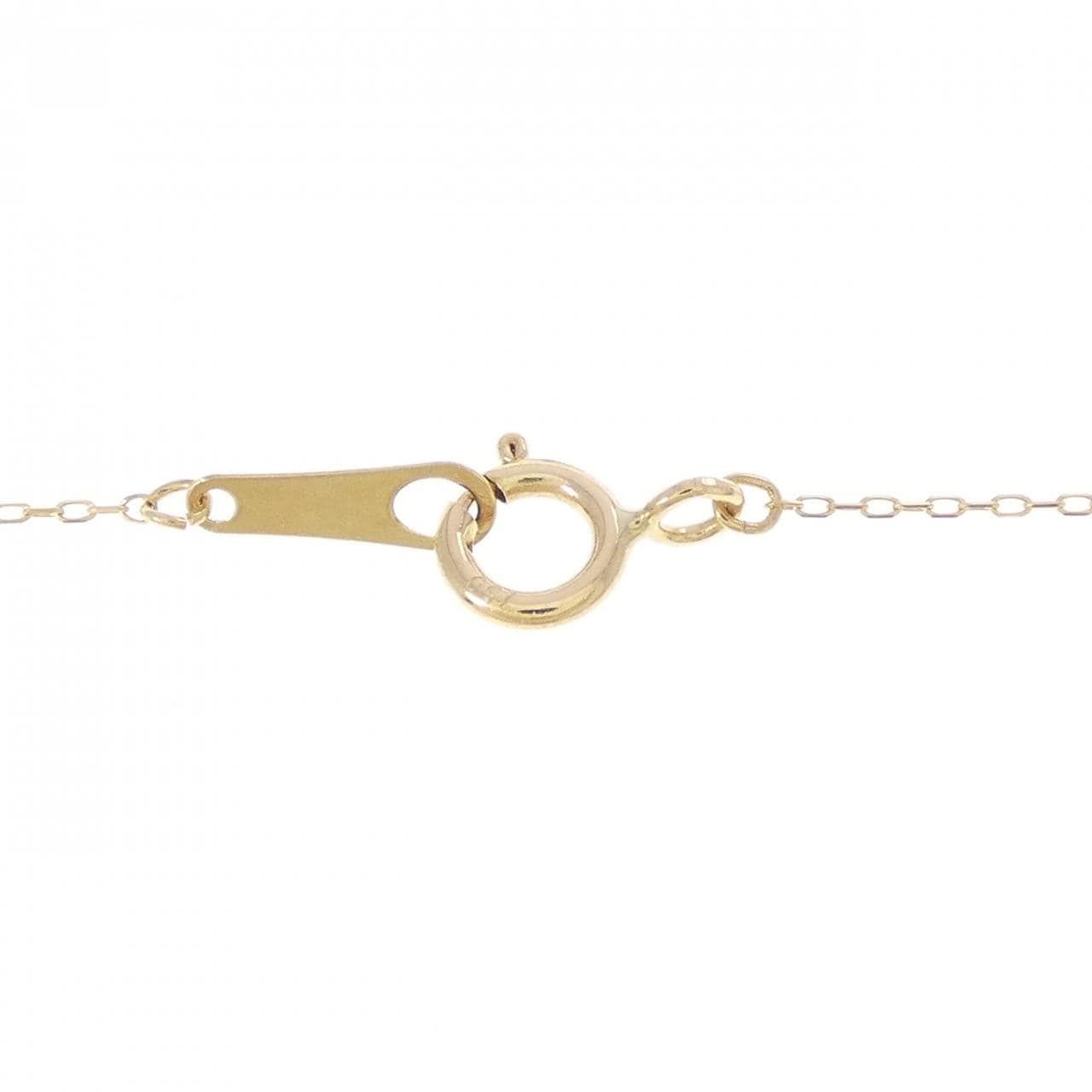 K18YG ダイヤモンド ネックレス 0.08CT