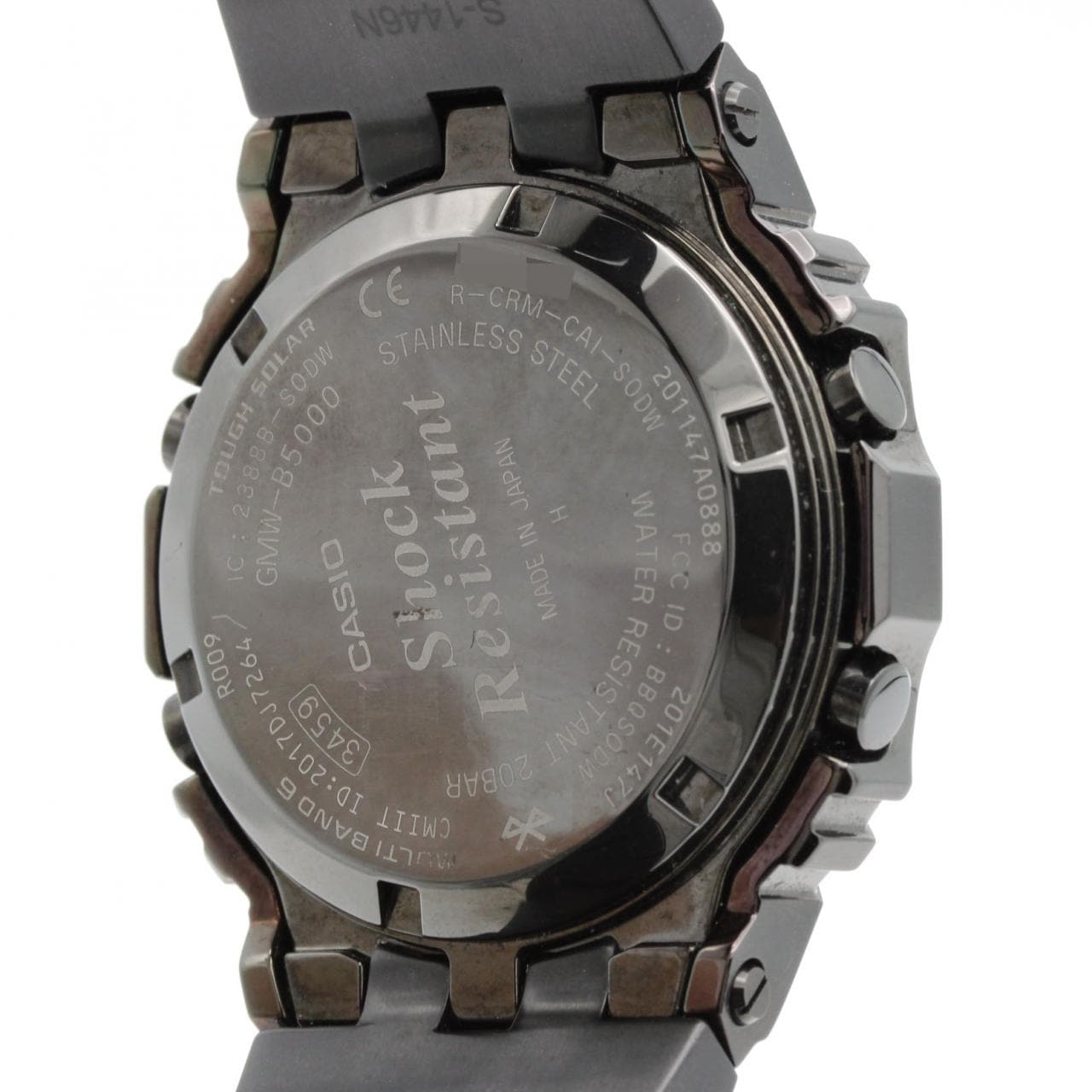 カシオ G-SHOCK 電波時計 GMW-B5000GD-1JF SS ソーラークォーツ