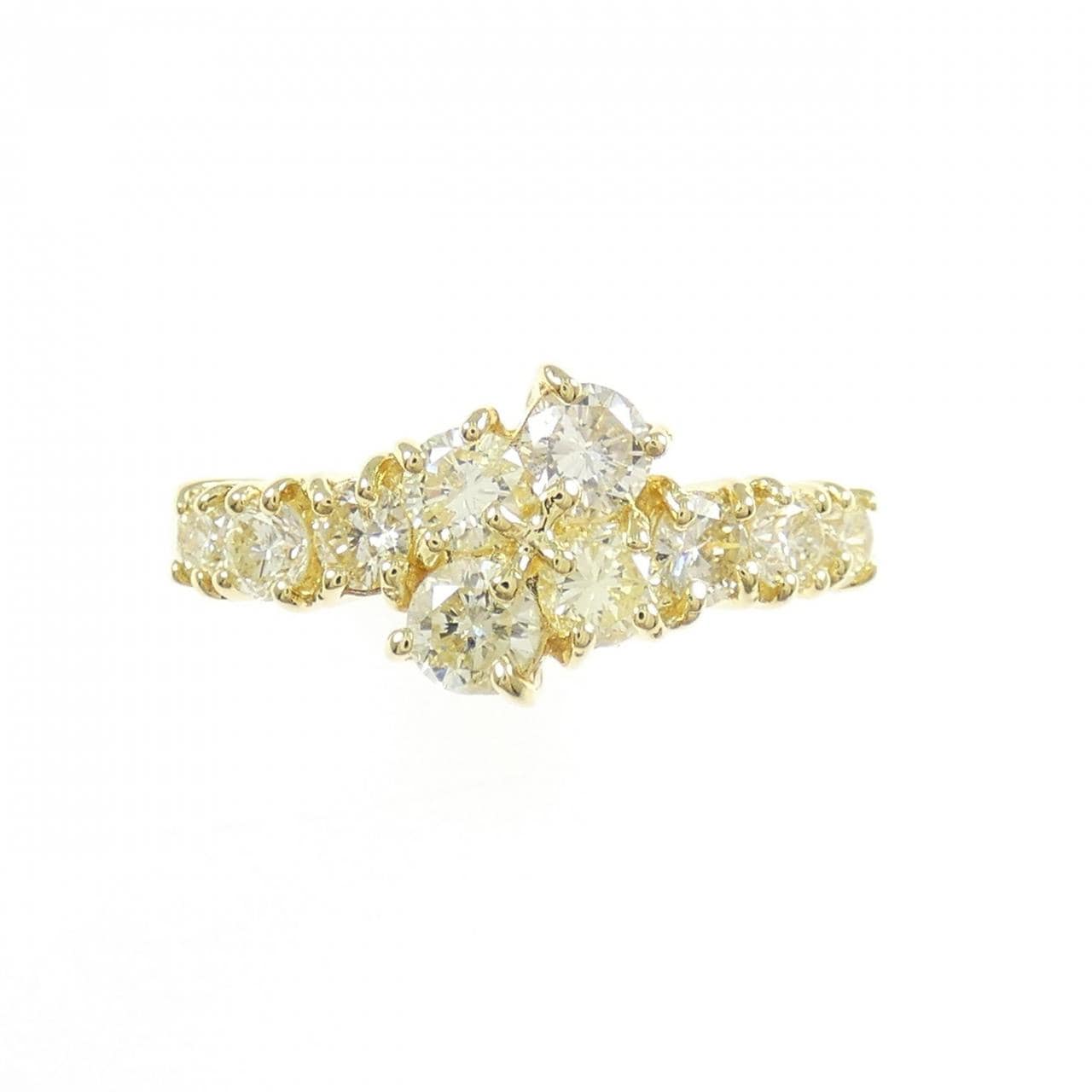 K18YG ダイヤモンド リング 1.00CT