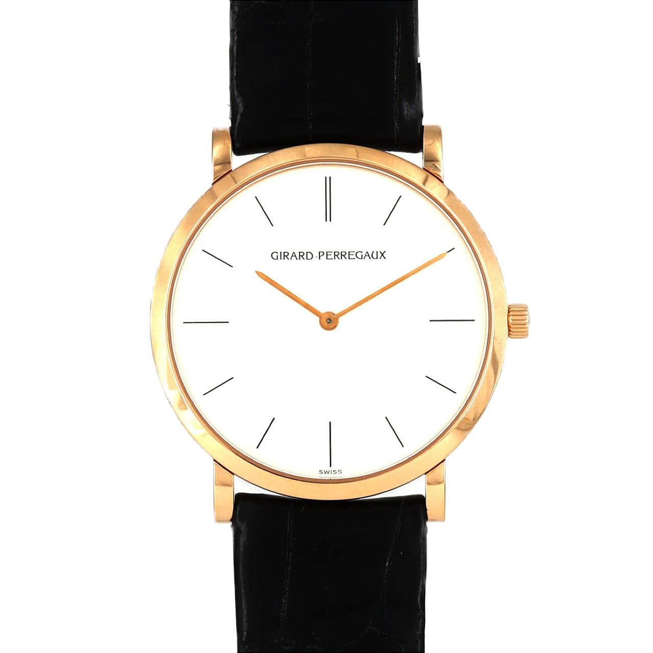 【ノーメンテナンス還元価格】ジラール･ペルゴ クラシックエレガンス PG 47620.0.52.111 PG･RG 手巻