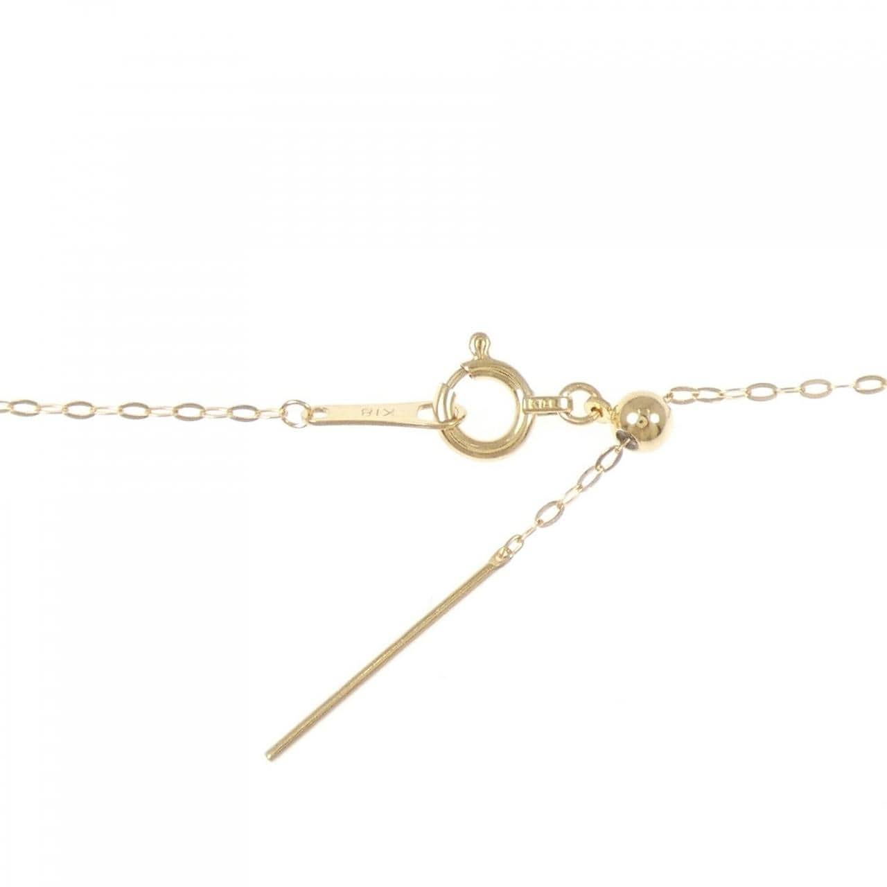 K18YG ダイヤモンド ネックレス 0.30CT