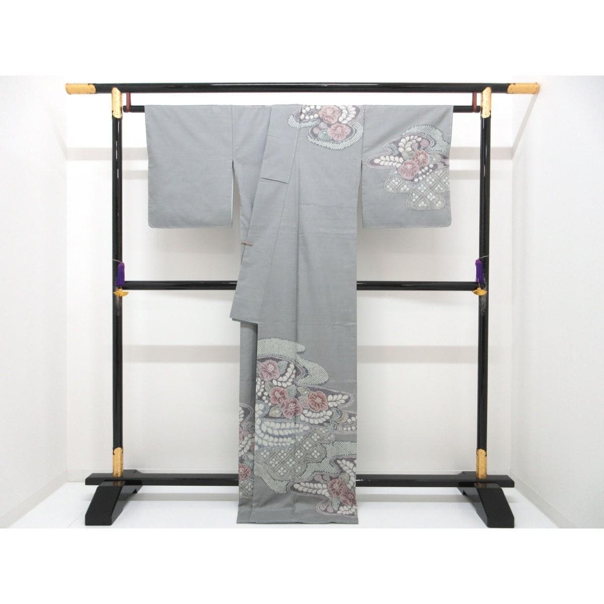 【未使用品】訪問着　【きぬたや】【大島紬】