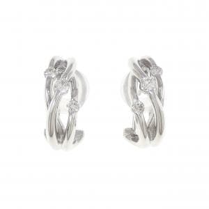 K18WG ダイヤモンド ピアス/イヤリング 0.30CT