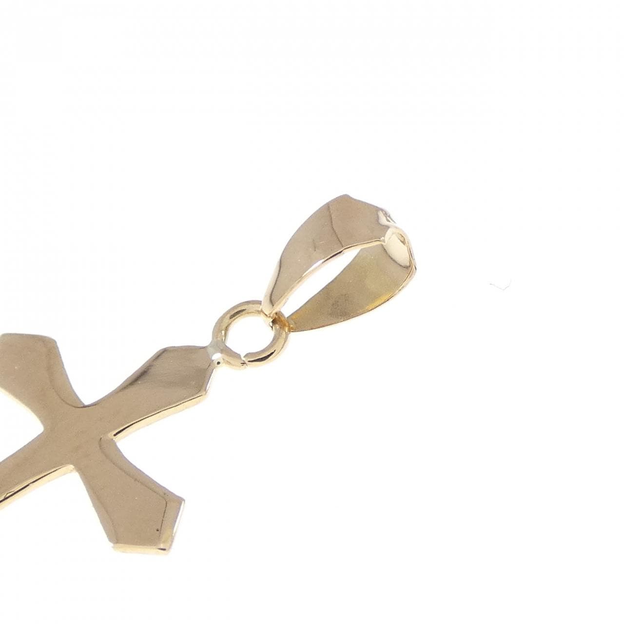 K18YG クロス ペンダント